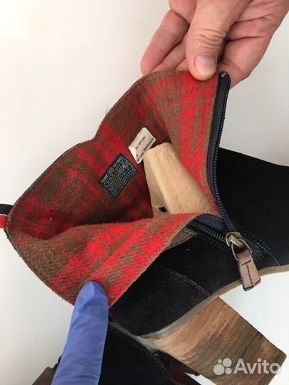 Tommy Hilfiger ботильоны натуральная кожа 38,5
