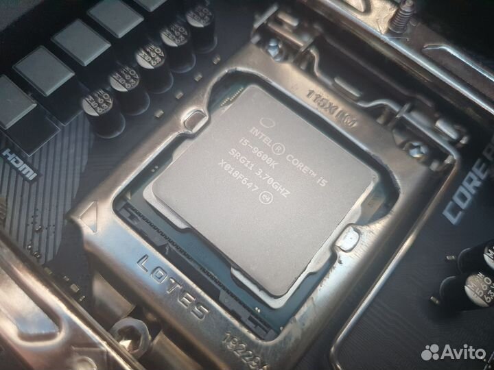 Процессор intel i5 9600k