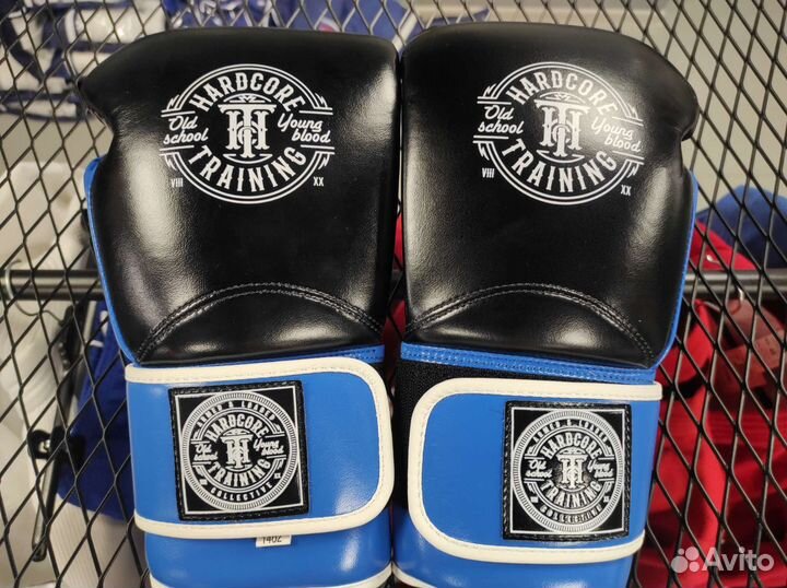 Боксерские перчатки hardcore training hardlea