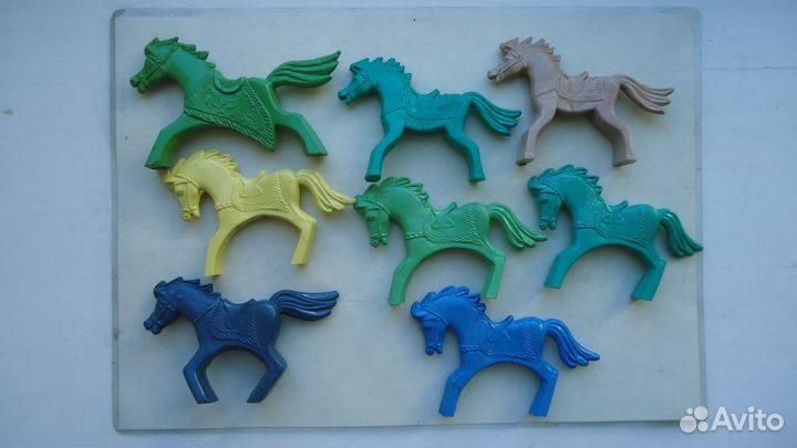 Солдатики из цельнолитой резины. мки