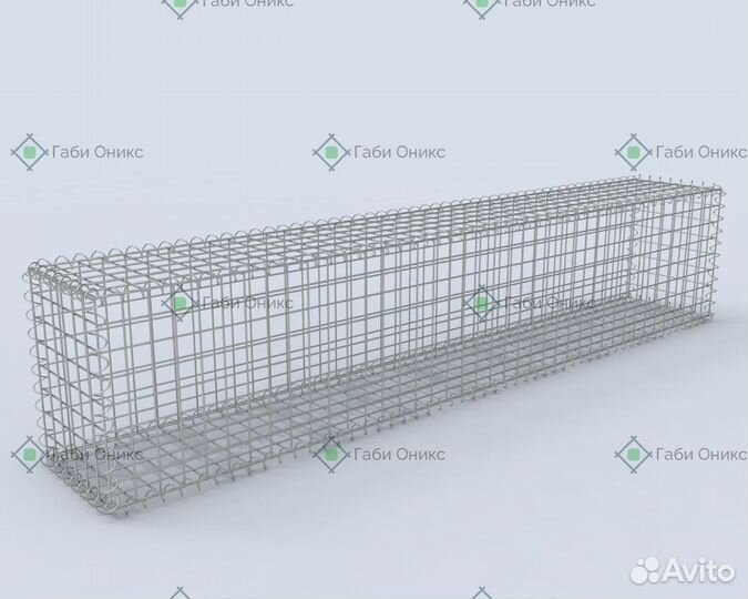 Габионы, сварная оцинкованая сетка для заборов