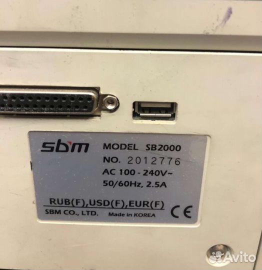 Счетчик банкнот SBM SB-2000 (Корея) Б/у #О5