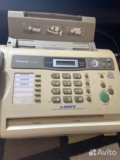 Телефон с факсом