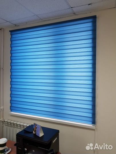 Жалюзи рулонные Зебра