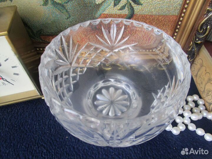 Сервировочная ваза rose bowl T.G.G.C.1991 г Англия