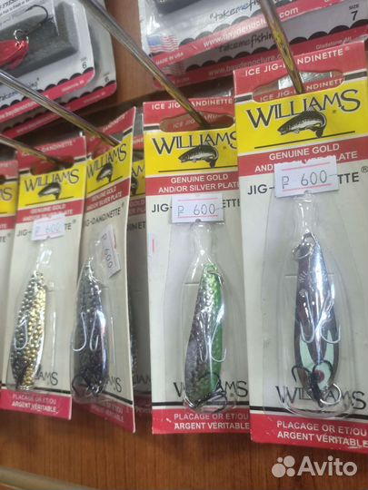 Блесна Williams Ice Jig 50 s, cop, nh, sn, grn
