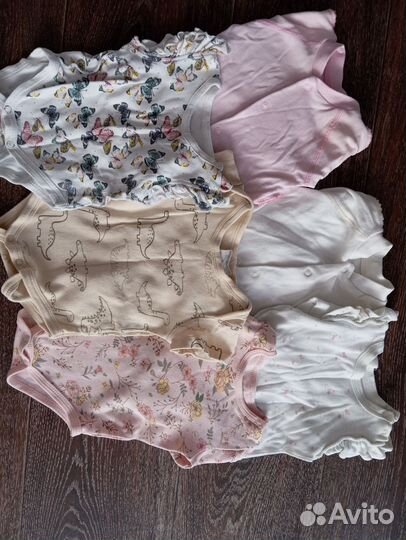 Детские вещи пакетом на девочку 56 62
