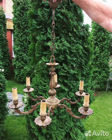 Антиквариат люстра Франция