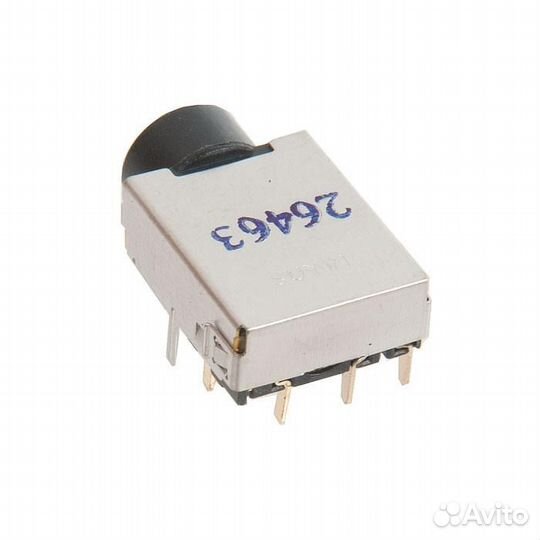 Phone jack 6P DIP P/L R/A 12G14030106L, б/у