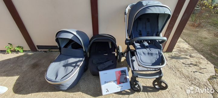 Коляска anex l-type 3 в 1