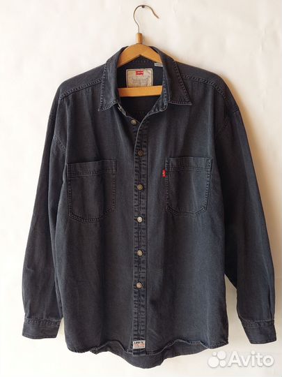 Джинсовая рубашка levis