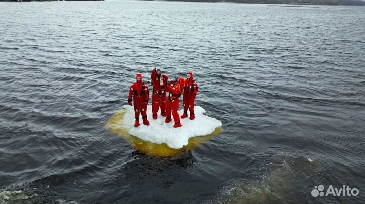 Айс флоатинг в баренцевом море