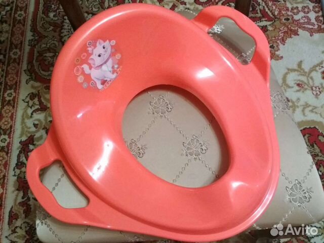 Накладка новая на унитаз детская disney. Сидушка