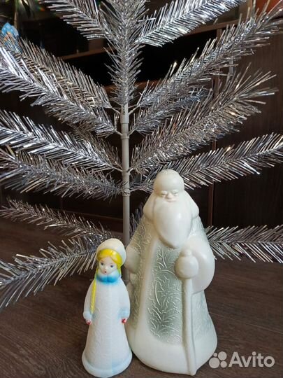 Ёлка+Дед Мороз+Снегурочка СССР