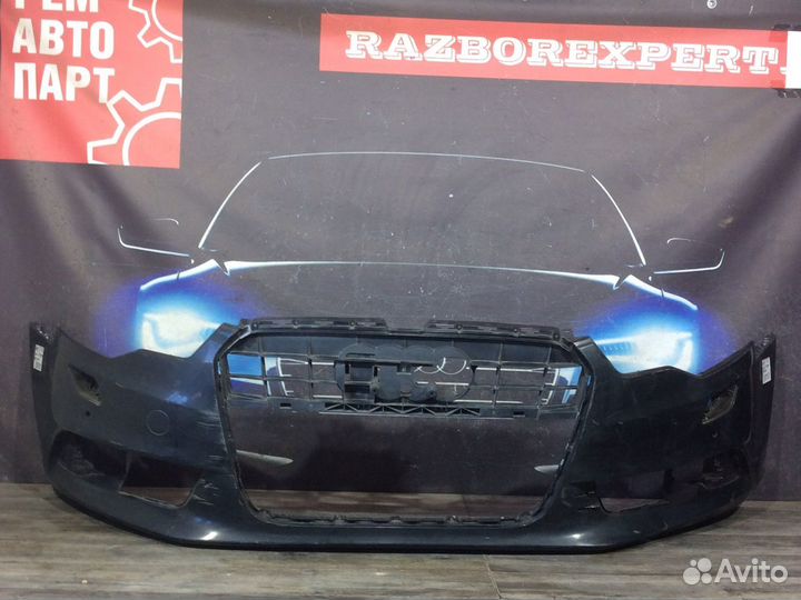 Бампер передний Ауди A6 C7 До рестайлинга