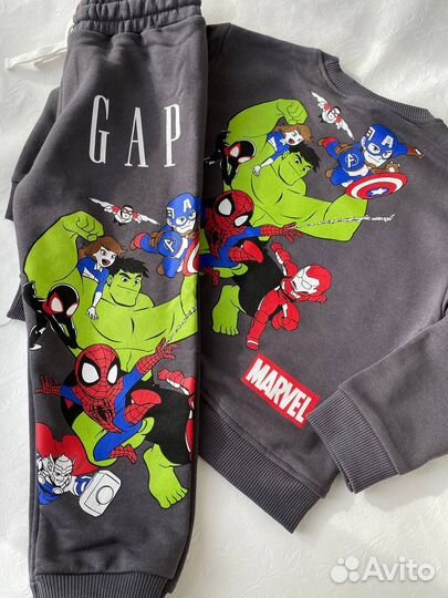 Gap костюм новый детский Marvel