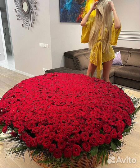 Цветы 1001 роза