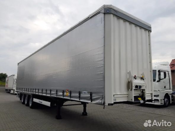 Полуприцеп шторный Krone SD, 2021