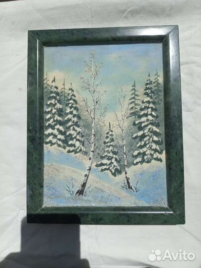 Картины из натурального камня