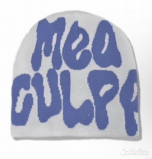 Шапка y2k mea culpa