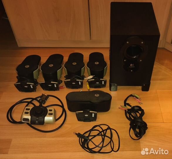 Акустические колонки Logitech G51 5.1