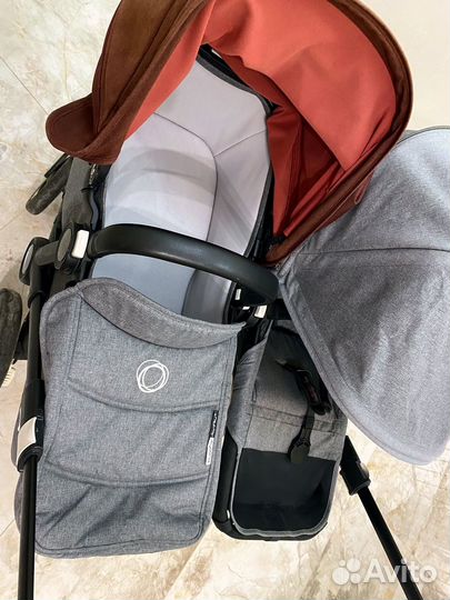 Коляска для двойни bugaboo donkey 2