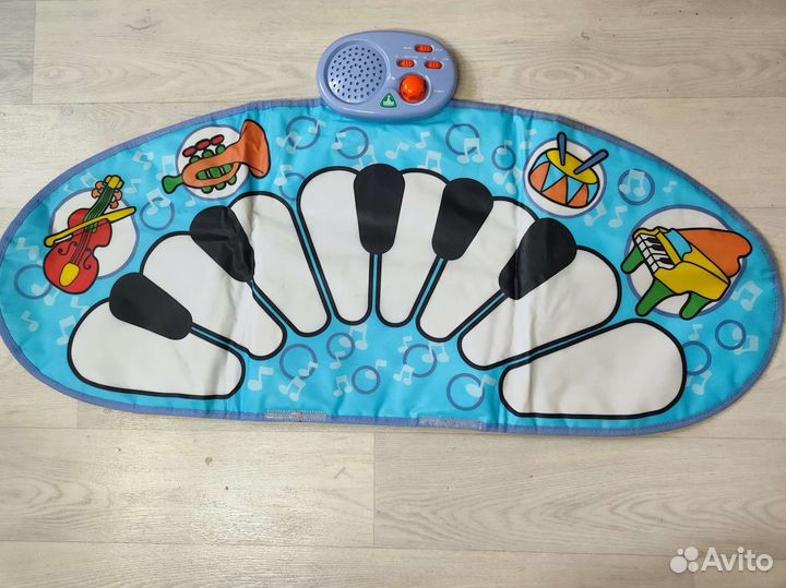 Музыкальный коврик пианино