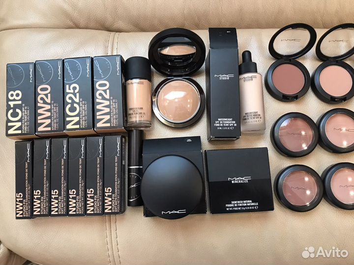 Пудра Румяна Тени Тональные Косметика MAC