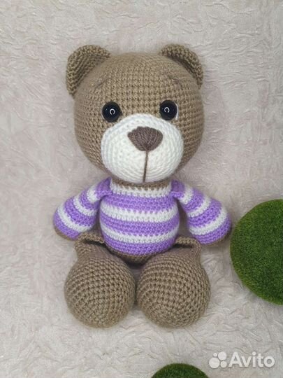 Игрушки мишки амигуруми