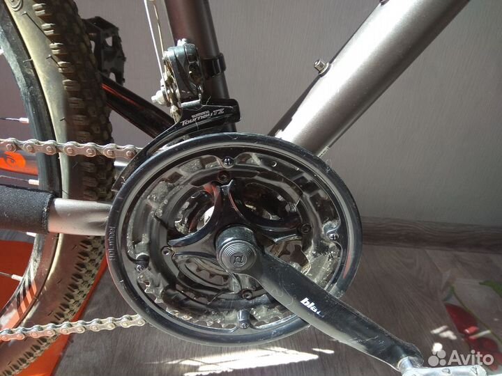 Горный велосипед 26 бу black aqua Cross