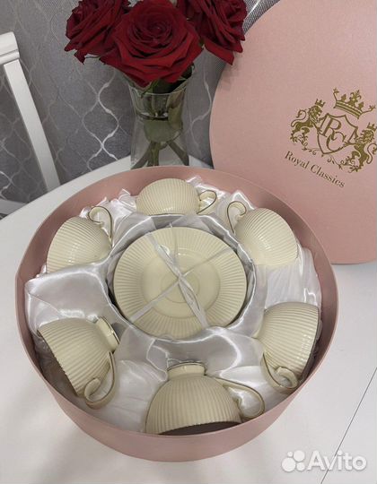 Сервиз чайный новый