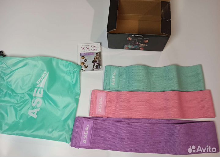 Набор резинок / эспандеров для фитнеса. Новое