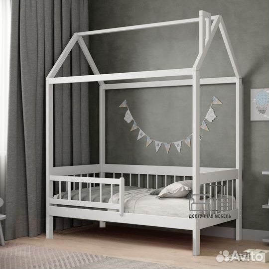 Детская кровать домик