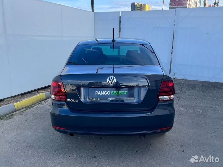 Volkswagen Polo 1.6 AT, 2018, 81 461 км