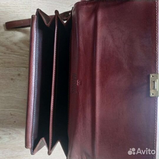 Барсетка кожаная мужская