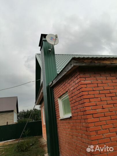 Установка ремонт настройка спутниковых антенн МТС