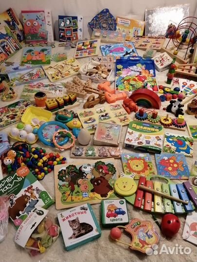 Игрушки по программе Монтессори