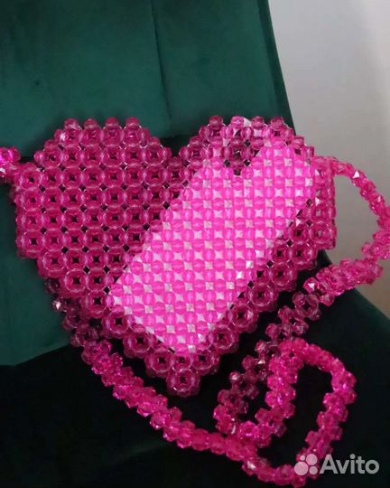 Сумка женская из бусин