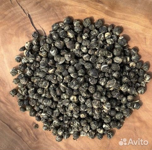 Жемчуг дракона с Жасмином, зеленый чай/ 50 гр