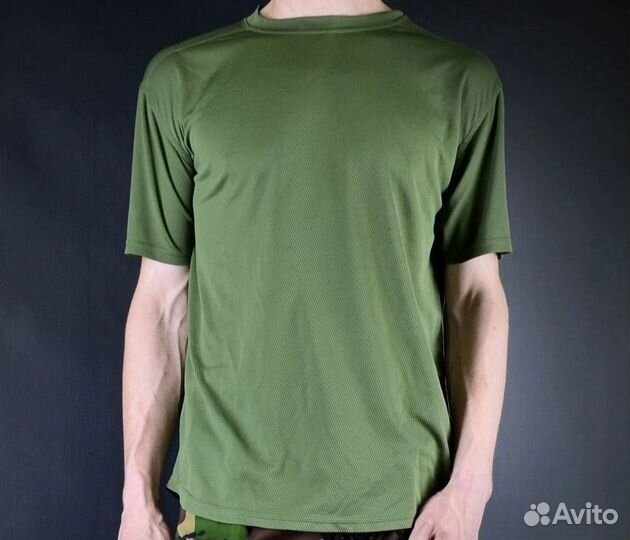 Футболка GB Coolmax армии Великобритании, Olive