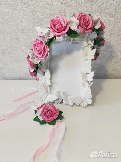 Ободок-венок и браслет