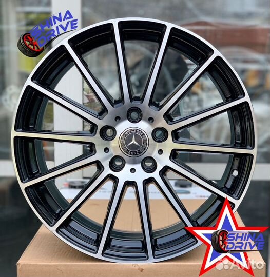 Диски Mercedes R18 5x112 Black Groove Gloss