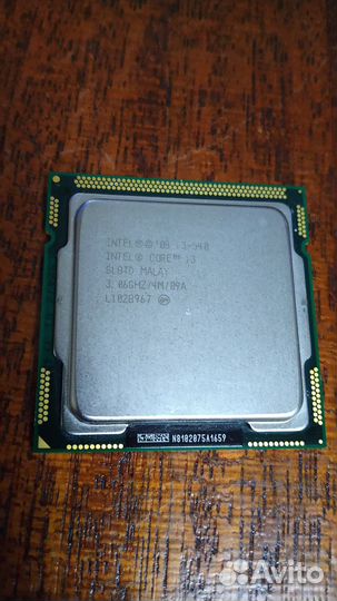 Процессор core i3 540 clbtd сокет 1156