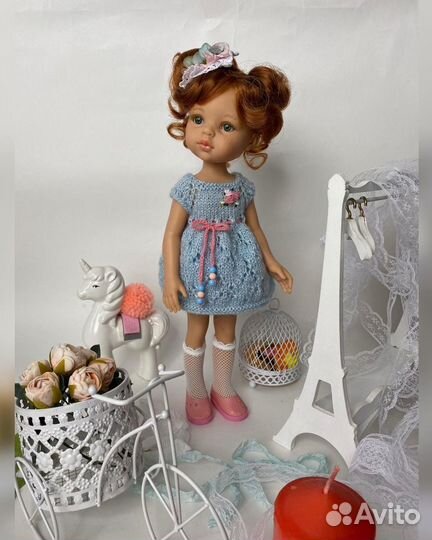 Вязаная одежда для куклы