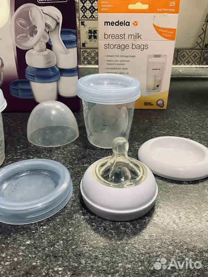 Молокоотсос avent ручной