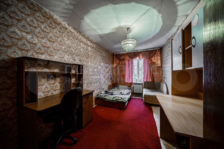 3-к. квартира, 58 м², 2/2 эт.