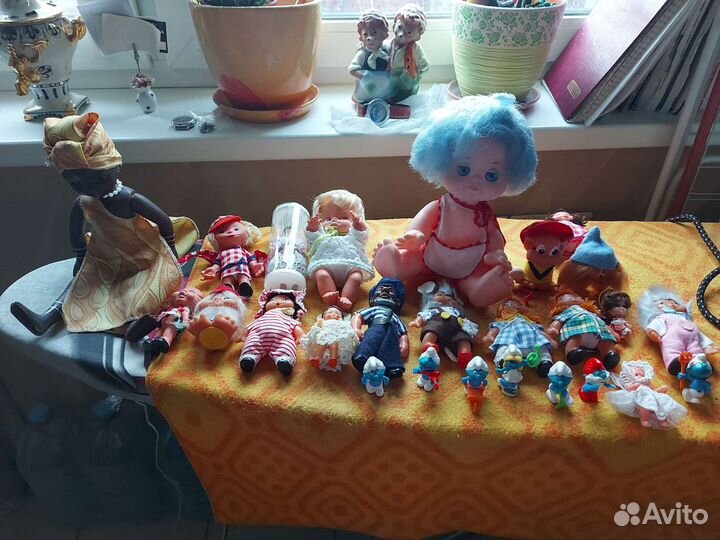 Куклы пупсы тролли смурфы СССР и гдр