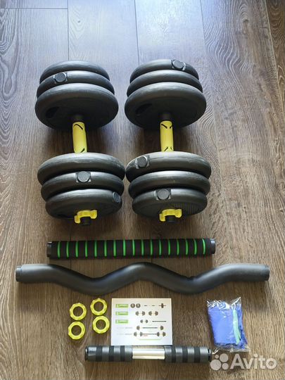 Новые гантели по 10 кг (модель 222 )