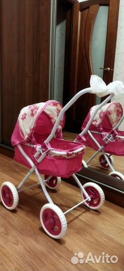 Коляска кукольная