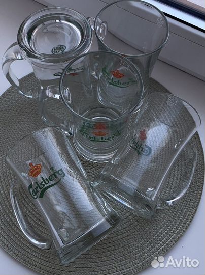 Пивные кружки набор Carlsberg